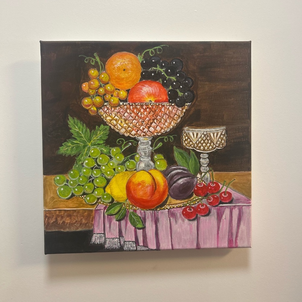 Acrylic painting on canvas